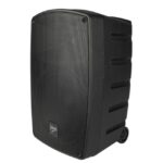 V-TONE BQ12 GO MP3 - active 8  battery-powered speaker with wireless microphone and remote control  black - imagine 3