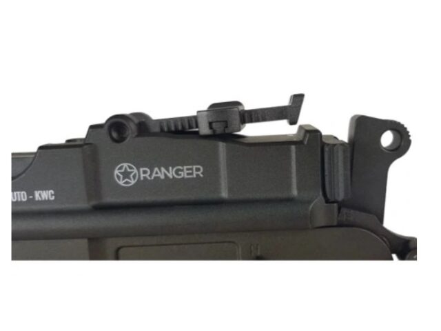 Air rifle pistol Ranger M712 BROOMHANDLE Full Auto Blowback K.4 5 BBS 19-shots KWC - imagine 8