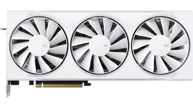 Graphics card. XFX Swift RX 9070 White 3-FAN GAM E 16G - imagine 5
