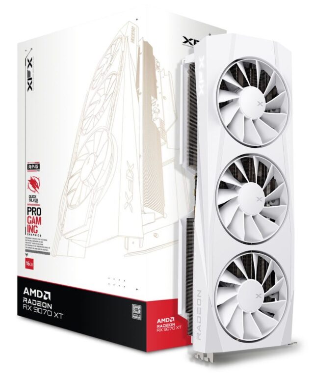 XFX Quicksilver Radeon RX 9070 XT Gaming Edition AMD 16 GB GDDR6 - imagine 5