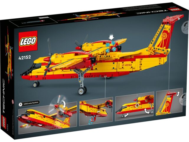 LEGO TECHNIC 42152 FIREFIGHTING PLANE - imagine 3