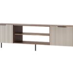 Cama ALMERA TV cabinet 180.5x42x52.5 walnut/cashmere