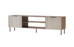Cama ALMERA TV cabinet 180.5x42x52.5 walnut/cashmere