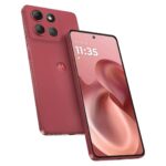 Motorola Moto G86 Power 5G 12/256 GB smartphone in Pantone Chrysanthemum (pink) - imagine 3