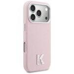 Case Karl Lagerfeld Karl Head Logo       MagSafe for iPhone 17 Pro Max pink - imagine 4