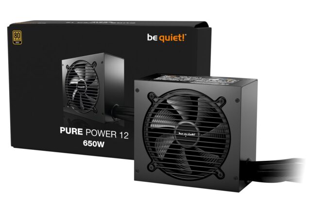 be quiet! PURE POWER 12 650W power supply unit 20+4 pin ATX ATX Black - imagine 3