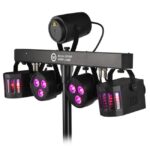 LIGHT4ME Belka LED Par Derby Laser - lighting kit - imagine 5