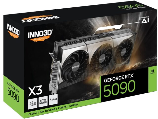 INNO3D GeForce RTX 5090 X3 NVIDIA 32 GB GDDR7 - imagine 2