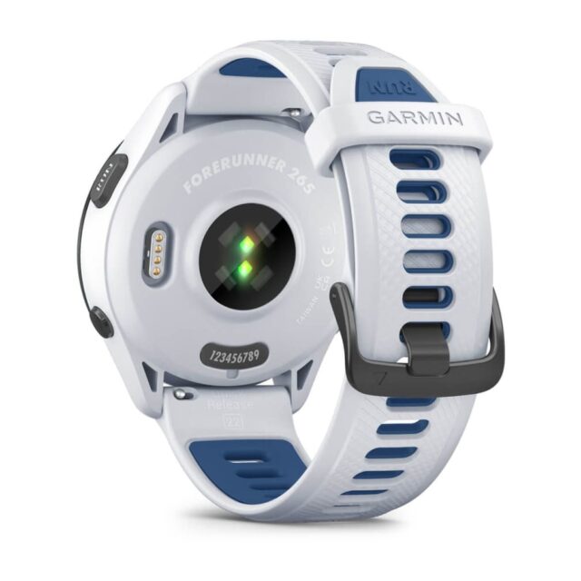 Garmin Forerunner 265 3.3 cm (1.3 ) AMOLED 46 mm Digital 416 x 416 pixels Touchscreen Black  White Wi-Fi GPS (satellite) - imagine 7