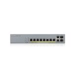 Zyxel GS1350-12HP-EU0101F network switch Managed L2 Gigabit Ethernet (10/100/1000) Power over Ethernet (PoE) Grey - imagine 2