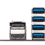 GIGABYTE B550M K Motherboard - AMD Ryzen 5000 CPUs  up to 4733MHz DDR4  1xPCIe 4.0 + 1xPCIe 3.0 M.2  1GbE LAN  USB 3.2 Gen 1