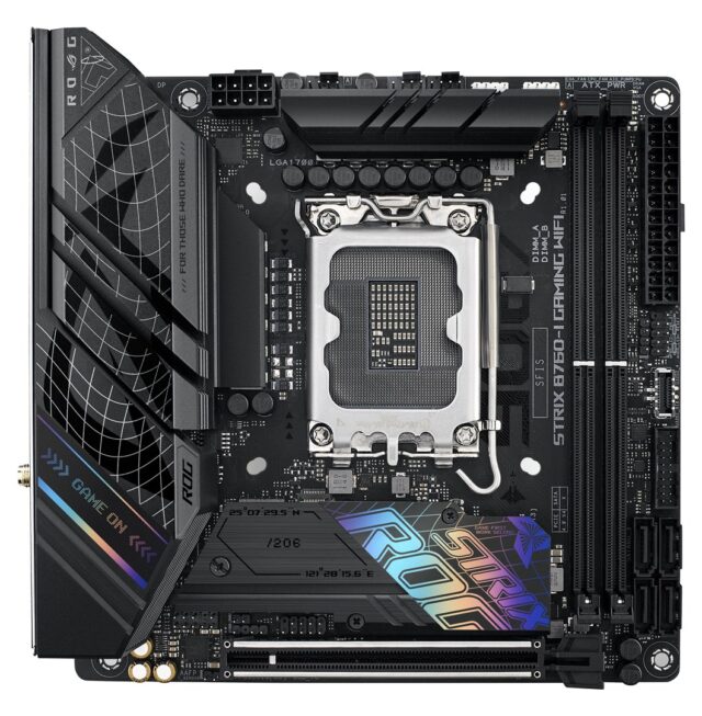 ASUS ROG STRIX B760-I GAMING WIFI Intel B760 LGA 1700 mini ITX - imagine 3