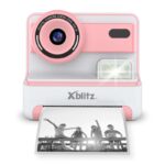 FLASH PINK  INSTANT CAMERA WITH THERMAL PRINTER FOR CHILDREN - imagine 6