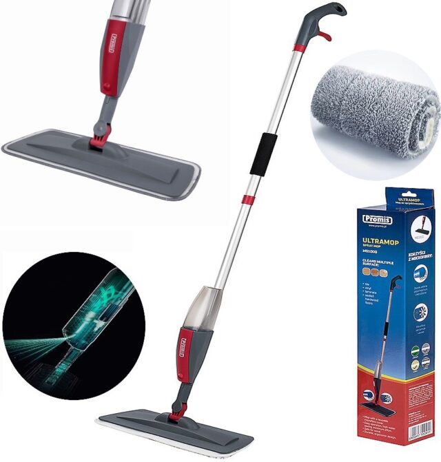 PROMIS Spray mop  grey-red - imagine 10