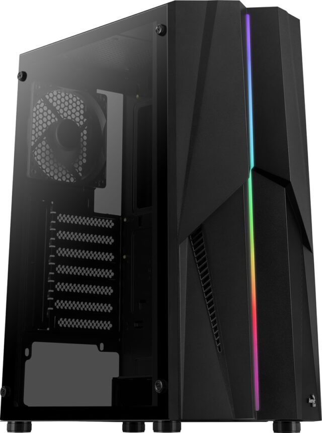 Computer case Aerocool Mecha Midi Tower Black - imagine 2