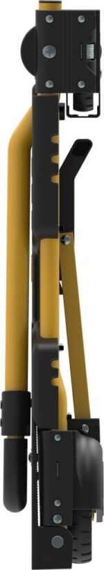 Stanley Folding Transport Cart up to 70/137 KG Yellow  Black - imagine 3