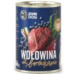 John Dog BERRY Adult wołowina z borówkami 400g