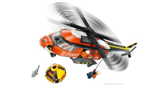 LEGO CITY 60503 Coast Guard Helicopter - imagine 6