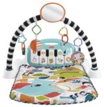 Mattel Fisher Price Educational mat with piano HWY57 - imagine 3