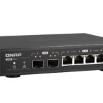 QNAP QSW-2104-2S network switch Unmanaged 2.5G Ethernet Black