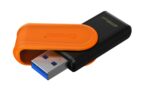 Kingston Technology DataTraveler 256GB Portable USB 3.2 Gen 1 Exodia S (Black/Orange) - imagine 5