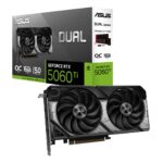 ASUS Dual -RTX5060TI-O16G NVIDIA GeForce RTX 5060 Ti 16 GB GDDR7 - imagine 12