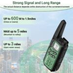 Walkie-Talkie Baofeng BF-T25E Green  2 pieces - imagine 6
