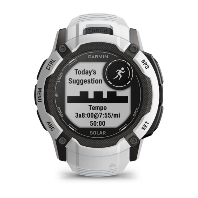 Garmin Instinct 2X Solar 2.79 cm (1.1 ) MIP 50 mm Digital 176 x 176 pixels Touchscreen White GPS (satellite) - imagine 6