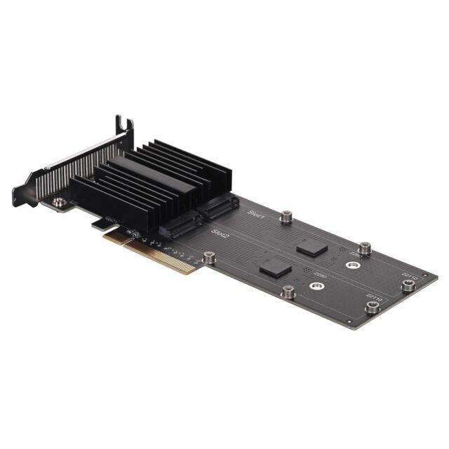 Synology M2D20 interface cards/adapter Internal PCIe - imagine 4