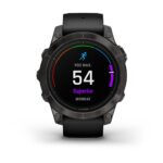 Garmin epix Pro (Gen 2) Sapphire Edition 3.3 cm (1.3 ) AMOLED 47 mm Digital 416 x 416 pixels Touchscreen Black Wi-Fi GPS (satellite) - imagine 2