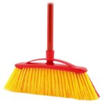 Broom VILEDA 2in1 Garden Outdoor (red/yellow)