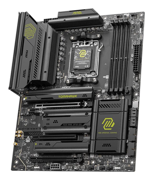 MSI MAG X870E TOMAHAWK WIFI motherboard AMD X870E Socket AM5 ATX - imagine 3