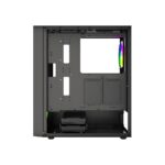 Gembird CCC-FC-4300 Gaming ATX Computer Case Fornax 4300  ARBG backlight  black - imagine 4