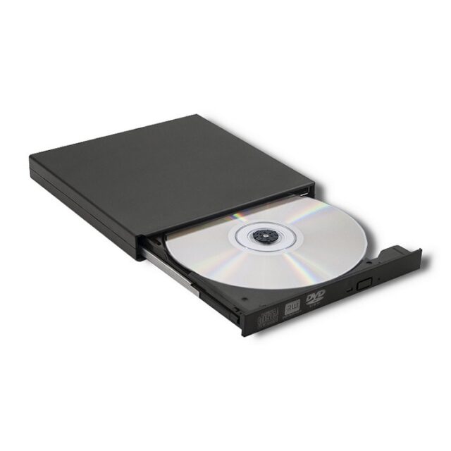 Qoltec 51858 External DVD-RW recorder |USB 2.0|Black - imagine 5