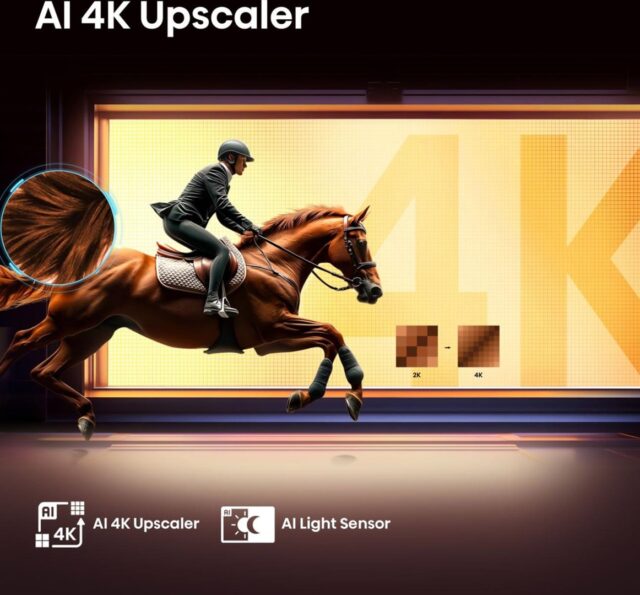 Hisense 43A6Q TV 109.2 cm (43 ) 4K Ultra HD Smart TV Wi-Fi Black 300 cd/m2 - imagine 3