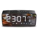 Greenblue 62917 Clock Digital Black  Grey