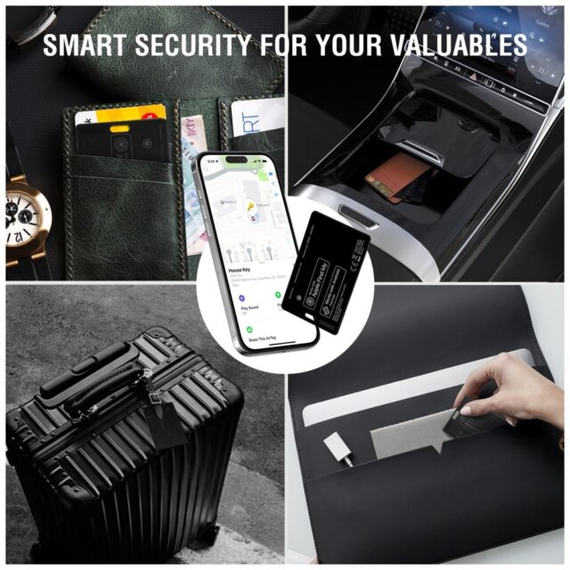 Lokalizator 4smarts SkyTag Card Duos     ReCharge czarny - imagine 10