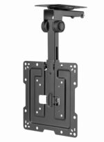 Gembird CM-43ST-01 Full motion TV ceiling mount  19  - 43   black - imagine 3