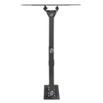 Maclean MC-700N TV Monitor Wall Mount Universal max VESA 200x20 23 -43  30kg Black Extendable Tilting for Small TVs
