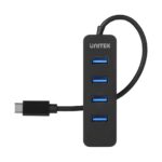 UNITEK HUB USB-C 4XUSB-A 3.1  ACTIVE  10 WATT H1117B - imagine 2