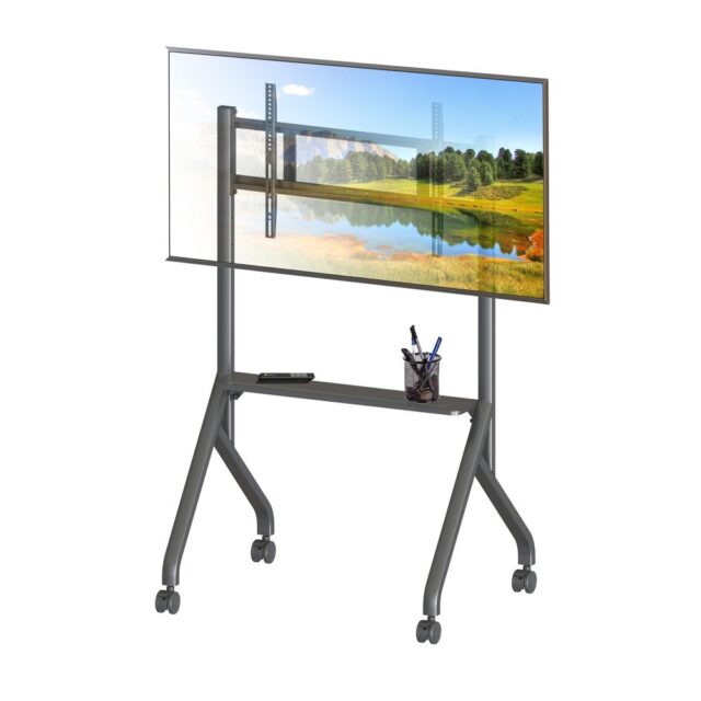 Techly ICA-TR53MB TV mount/stand 2.03 m (80 ) Black - imagine 2
