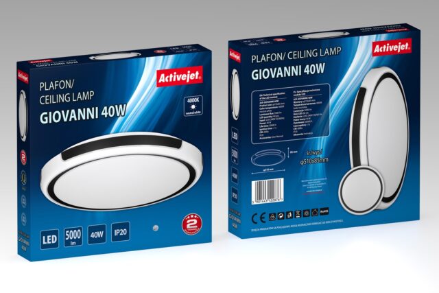 Activejet LED ceiling light AJE-GIOVANNI 40W - imagine 5