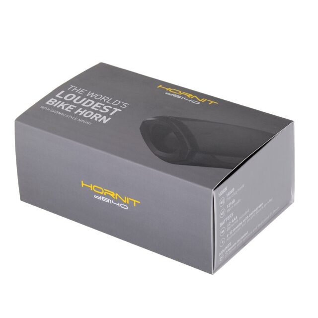 Bicycle horn Hornit 140 dB Black - imagine 8