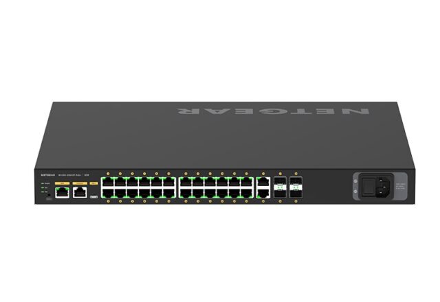 NETGEAR M4250-26G4XF-PoE+ Managed L2/L3 Gigabit Ethernet (10/100/1000) Power over Ethernet (PoE) 1U Black - imagine 5
