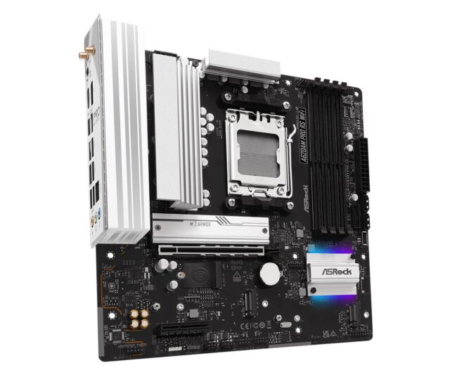 Asrock A620AM PRO RS WIFI motherboard - imagine 2