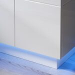 Cama REJA bedside table light blue