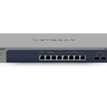 NETGEAR 8-Port Multi-Gigabit/10g Ethernet Smart Managed Pro Switch with 2 SFP+ Ports (MS510TXM)
