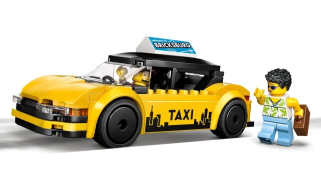 LEGO CITY 60487 Yellow Taxi - imagine 7