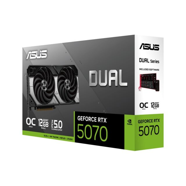 ASUS Dual NVIDIA GeForce RTX 5070 OC 12 GB graphics card - imagine 15