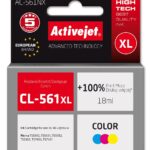 Activejet AC-561NX Ink (replacement for Canon CL-561XL; Supreme; 18 ml; Color: Cyan  Magenta  Yellow)